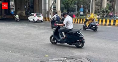 सायकलिंग इव्हेंटसाठी दुरुस्ती केली, प्रमुख रस्त्यांवरील ड्रेनेज चेंबरचे झाकण खचू लागले