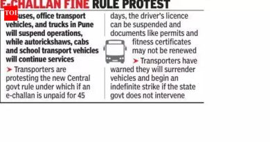 प्रवासी बस, ट्रक आजपासून बेमुदत संपावर