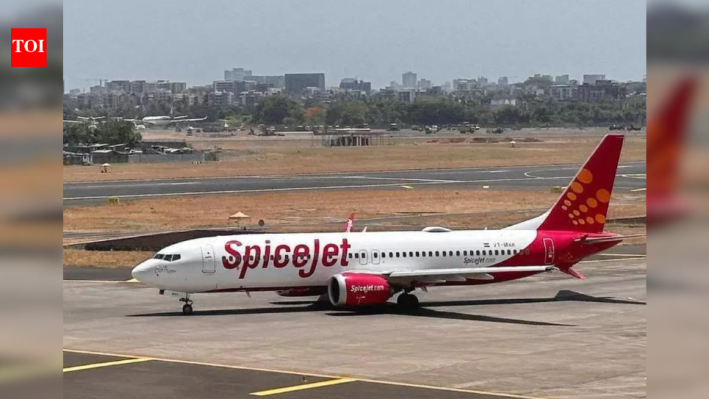 स्पाईसजेटचे 150 हून अधिक प्रवासी विमानात 2 तास घालवतात, 4 तास उशिराने उतरतात