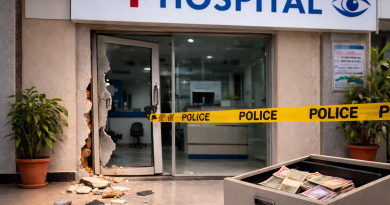 बारामतीत हॉस्पिटलमध्ये चोरी ड्रॉवर उचकटून १५ लाखांची रोकड लंपास पोलिसांचा तपास सुरू