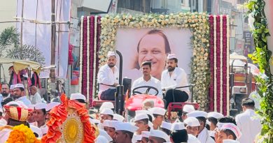 अजित दादांच्या निधनामुळे बारामतीत शिवजयंती पालखी सोहळा साध्या पद्धतीने