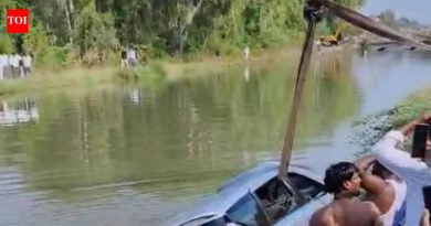 नीरा कालव्यात एसयूव्ही कोसळली, दाम्पत्याचा मृत्यू, मुलगी बेपत्ता