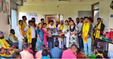 साहित्यरत्न लोकशाहीर अण्णाभाऊ साठे जयंतीनिमित्त दिव्यांग मुलांसाठी स्नेहभोजन व वृक्षारोपण