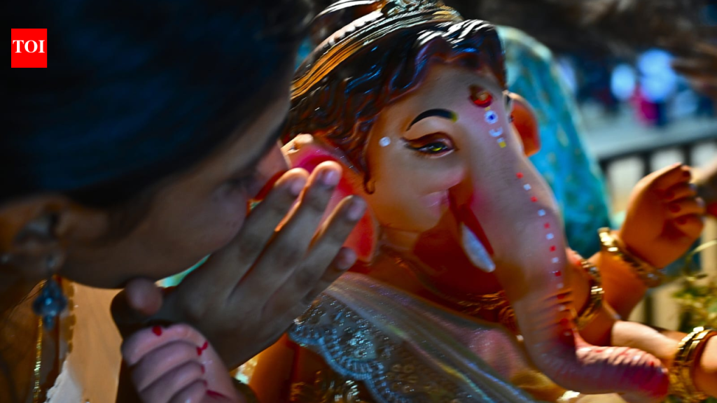 City’s biggest goodbye, cops’ longest shift: The human cost of Ganpati visarjan duty